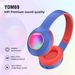 New YDM69 Luminous Bluetooth Portable Foldable Wireless Headset_voghion.com