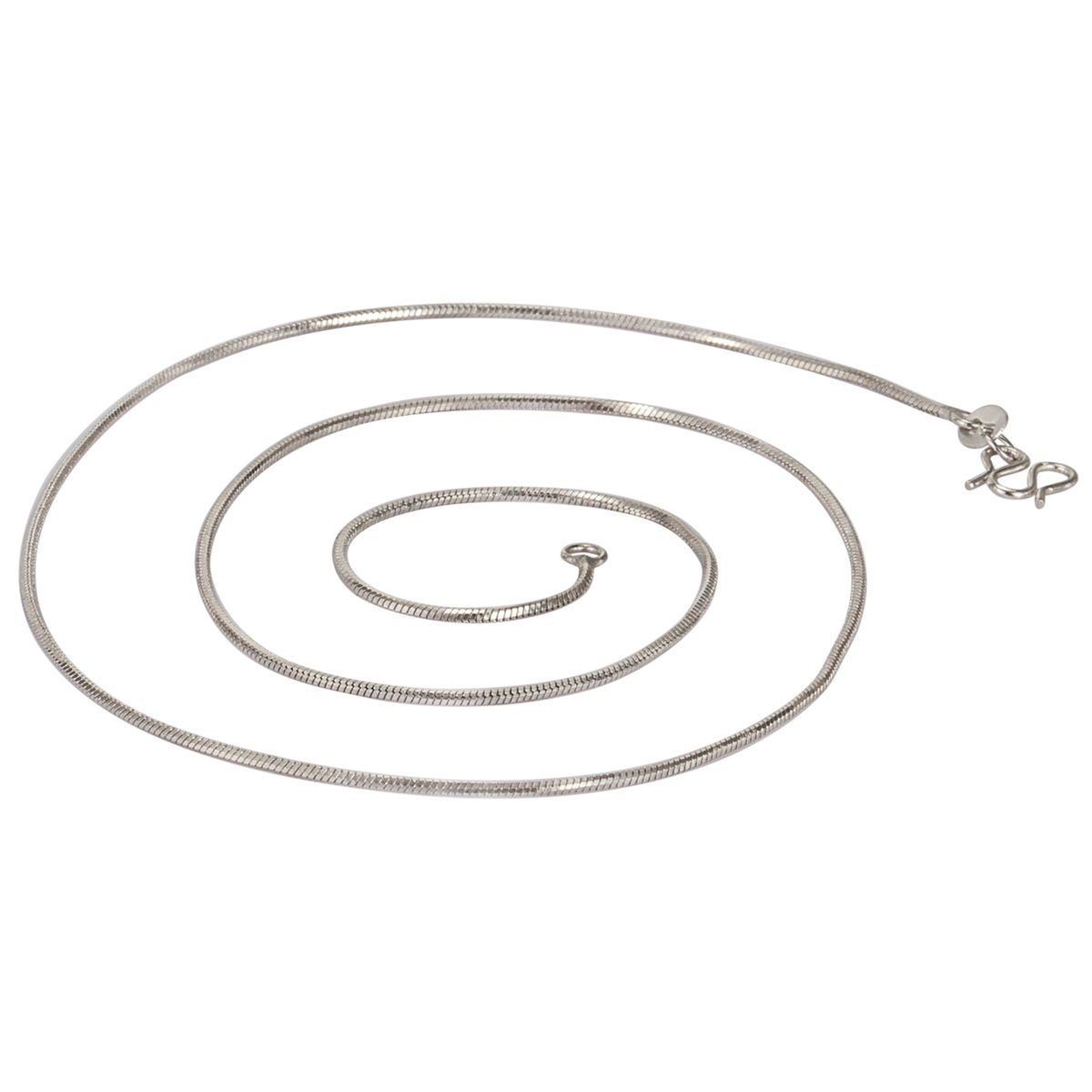 Yihua Short Collarbone Korean Version Fashionable Versatile Octagonal Snake Bone Necklace Plain Chain_voghion.com