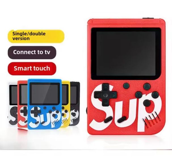 Mini console de jeux vidéo rétro portable avec lecteur de jeu classique 500 en 1 intégré_voghion.com