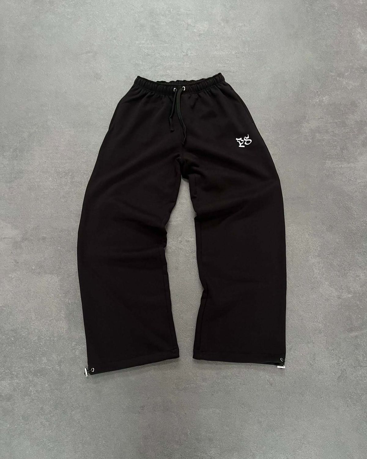 Felpa con cappuccio ricamata Y2K Punk – Unisex con cerniera oversize e scritta in grassetto (poliestere, spalle scese)_voghion.com