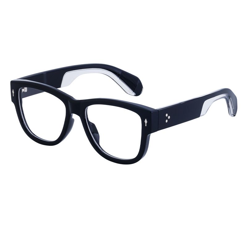 Fashion square frame glasses for men can be matched with myopia frame men_voghion.com