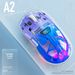 Digitex Digitex Liberty Wolf A2 Dual Mode RGB Luminous 2.4G Wireless Bluetooth Transparent Gaming E-Sports Computer Office Mouse_voghion.com