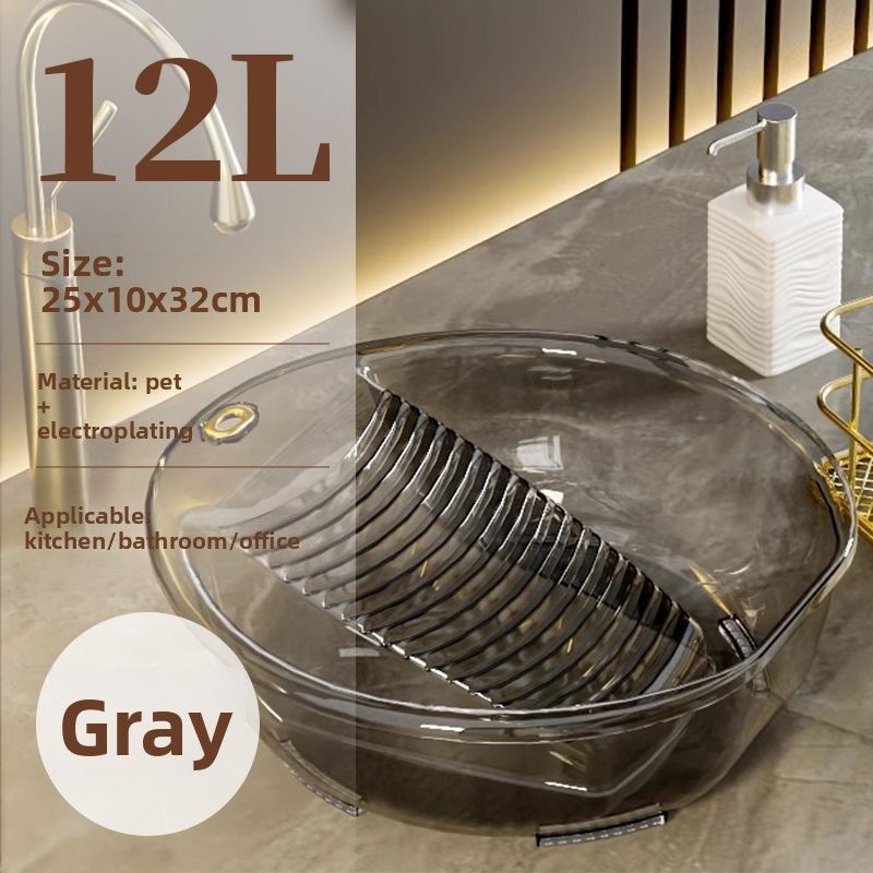 Underwear Laundry Tub With Scrubbing Board Integrated Household Mini Large Plastic Baby Socks Washing Basin_voghion.com
