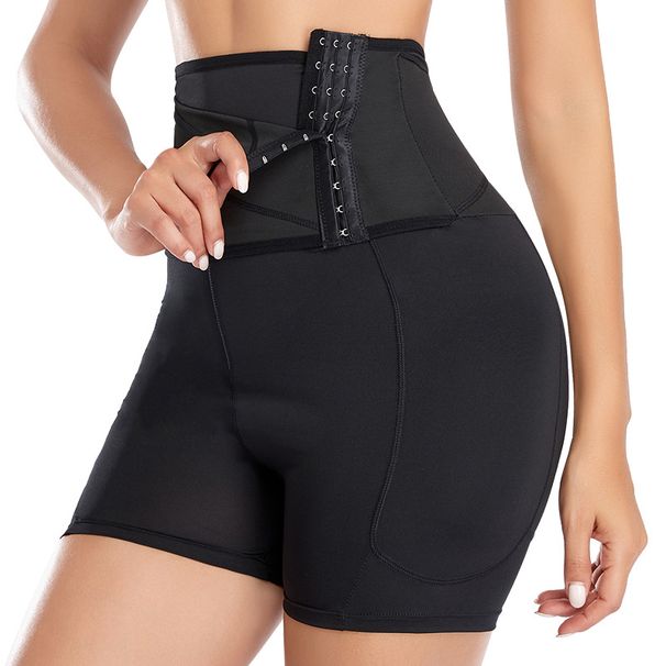 Bauchkontrollhose für Damen, große Po-Lifting-Pads, taillenstraffende, hoch taillierte Formende Unterwäsche_voghion.com