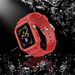 Suitable for Apple integrated watch strap silicone anti-fall iwatch8ultra solid color wordless TPU watch strap_voghion.com