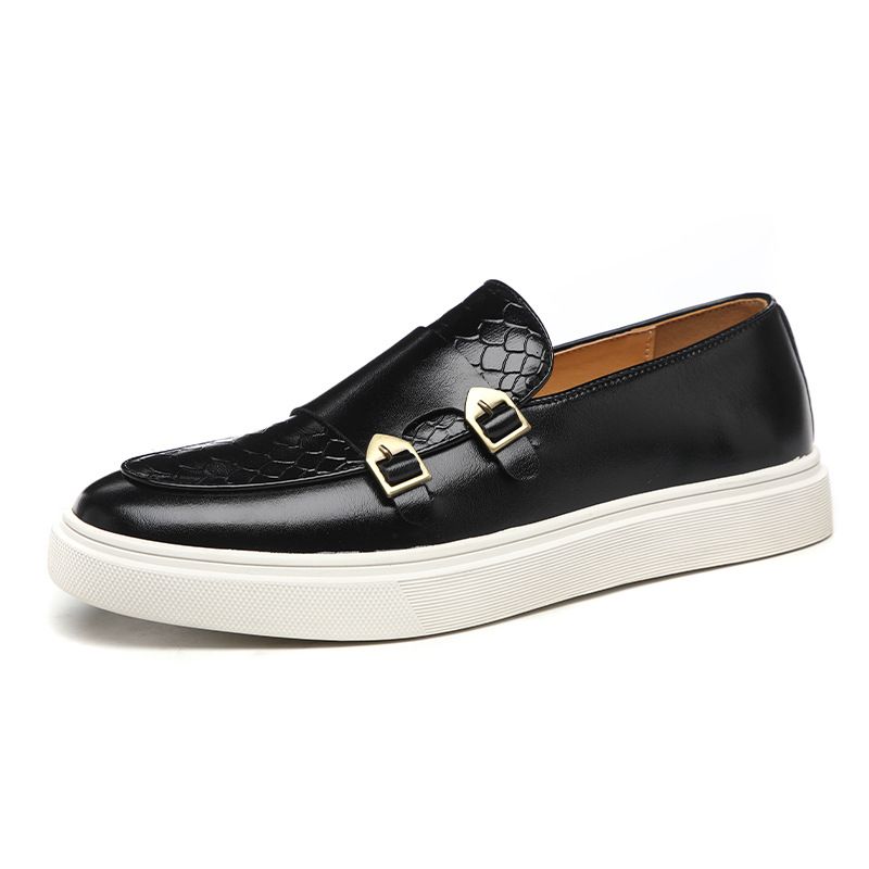 Mode lässige Lederschuhe Herrenschuhe Herren Boardschuhe_voghion.com