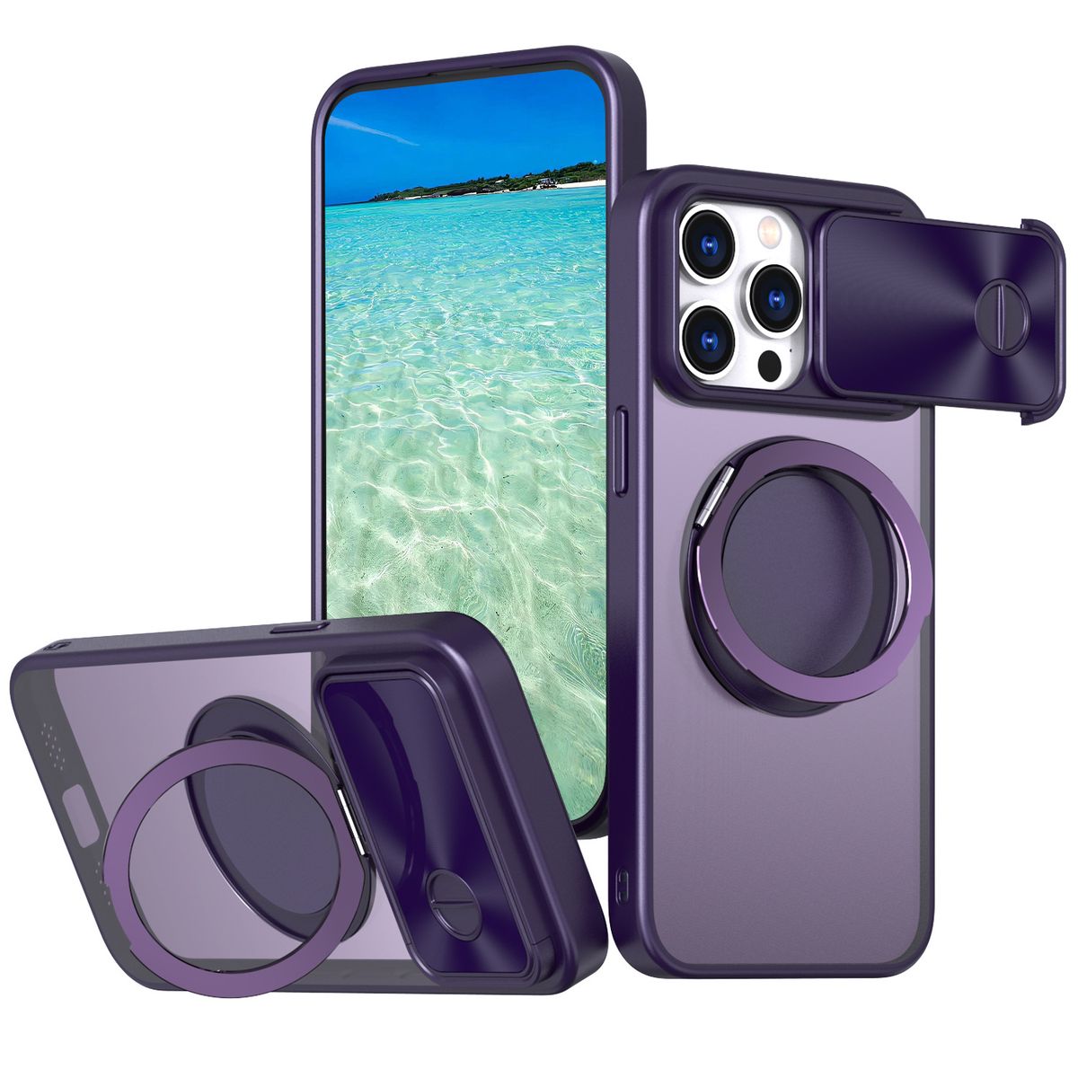 Phone Case & Covers New Model Suitable For Fulcrum Shell 360 Rotation Magnetic Bracke Mobile Phone Case_voghion.com