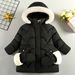 Cappotto invernale in stile coreano per bambine (3-8 anni) – Giacca lunga imbottita con finiture in pelliccia sintetica e bottoni automatici_voghion.com