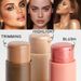 Bronzer & Highlighter Highlight Blush Repair Stick 3er Set Gesichtskontur Highlight Stick Rouge Creme_voghion.com