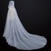 Halloween mesh Voksen Retro Ensfarget hette Cape Vampire Bride Cape Ladies cape_voghion.com