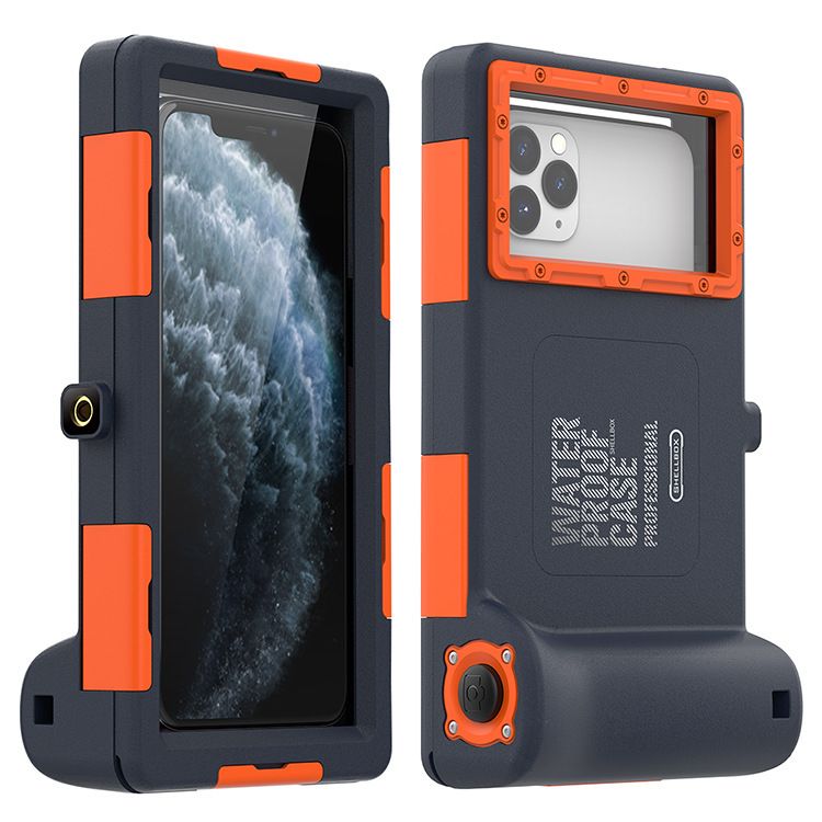 Submersible Case Suitable For IPhone Waterproof Mobile Phone Case New Protective Case Swimming Outdoor Underwater Video Shooting_voghion.com