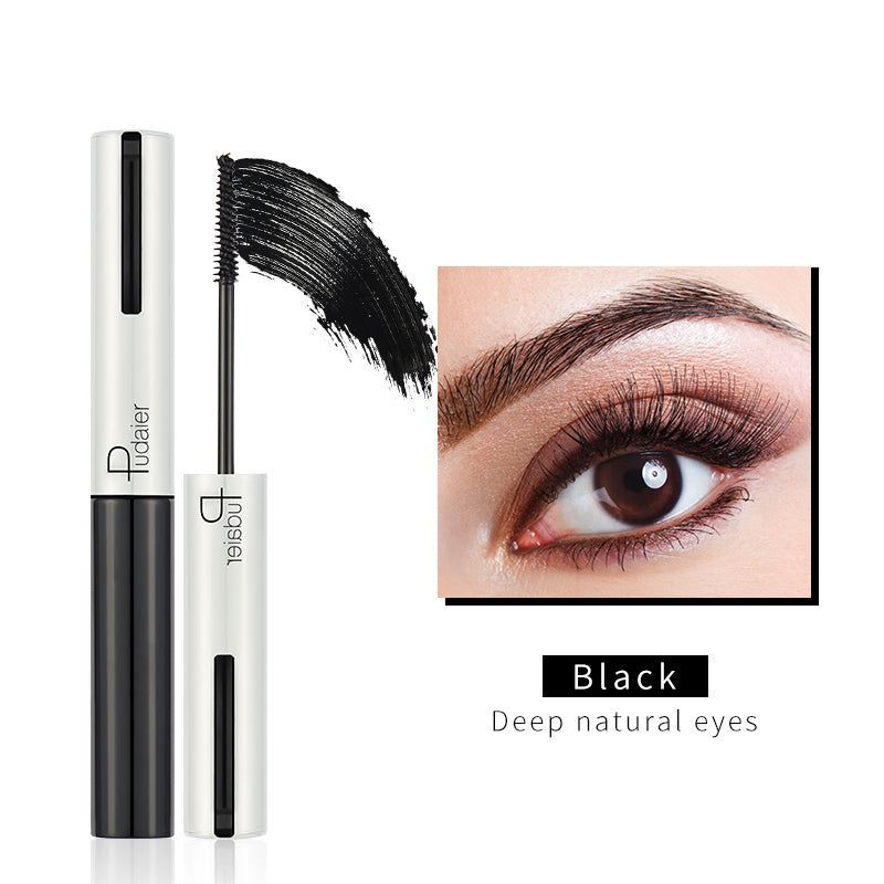 PUDAIER® Volumizing & Lengthening Colored Mascara - Color #01 Black_voghion.com