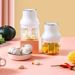 Wireless Mincer; Ga Chopper; Portable Food Kitchen Household Masher; Electric 1pc Garlic Garlic Mini Vegetable Processor; Small_voghion.com