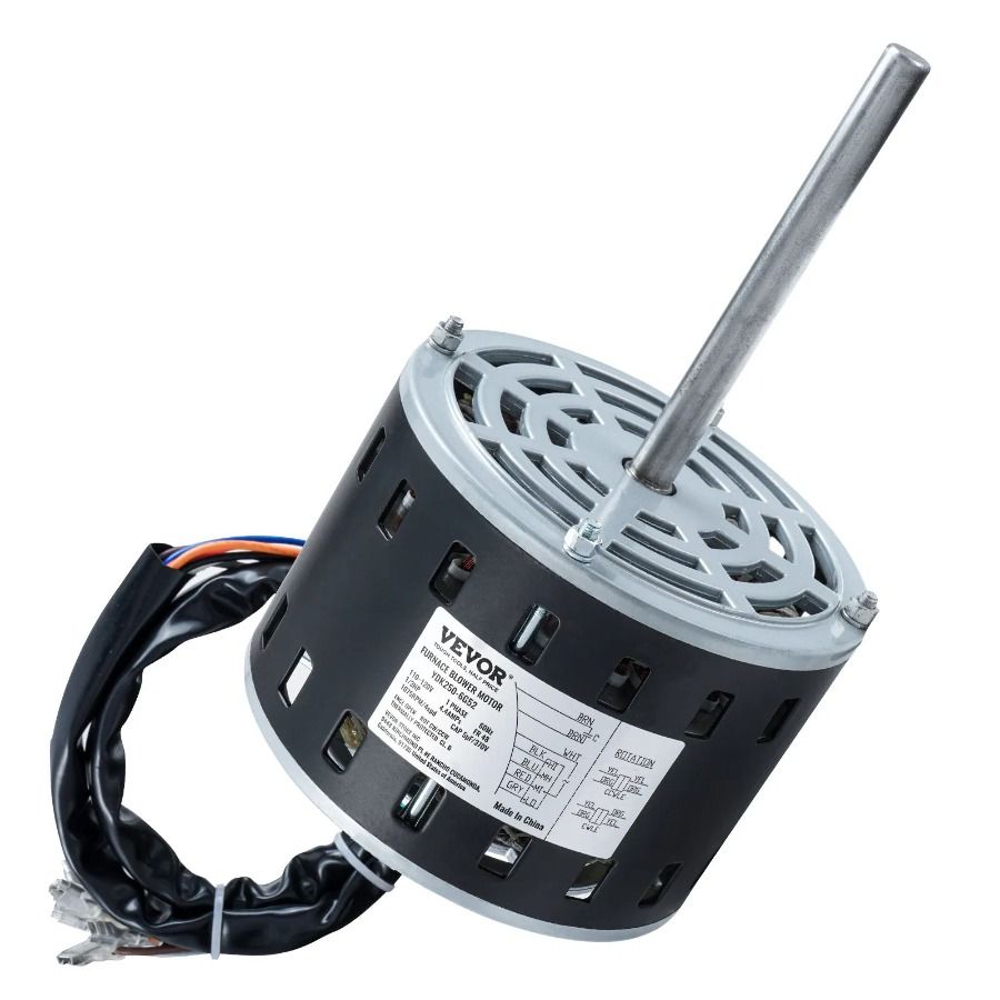 Motore dell'albero del forno Ventilatore 1 370 V 11 110 3 HP 1075 giri/min 5 μF Lunghezza 4 + Rotazione 5,2 Condensatore 4,4 Ampere CCW Velocità CW 48 120 V Telaio_voghion.com