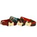 Plain Fabric Printed Plaid Series Bone Buckle Pet Supplies Neck Dog Collar New Custom Engraving_voghion.com
