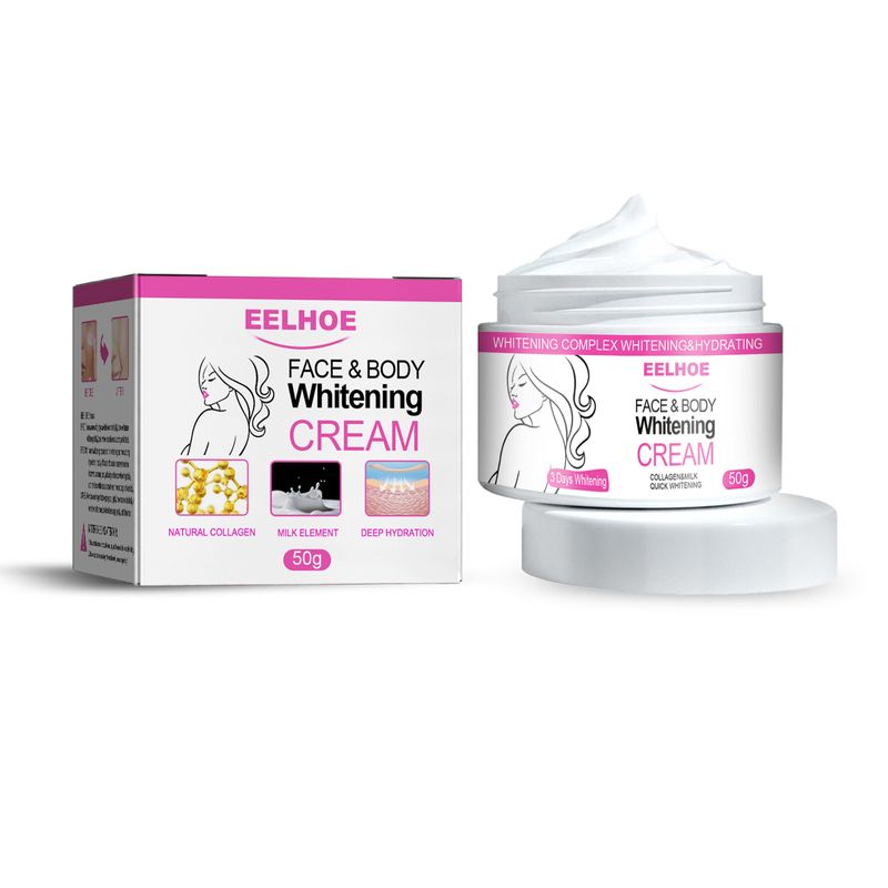 EELHOE Skincare Crema hidratante, nutritiva, revitalizante, blanqueadora y loción corporal que reduce la melanina para el cuidado de la piel_voghion.com