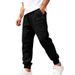 „Waffelgestrickte Cargohose für Herren mit lockerer Passform – Jogginghose im High-Street- und Streetwear-Stil aus atmungsaktivem Polyester (S-XXXL, Design mit mehreren Taschen)“_voghion.com