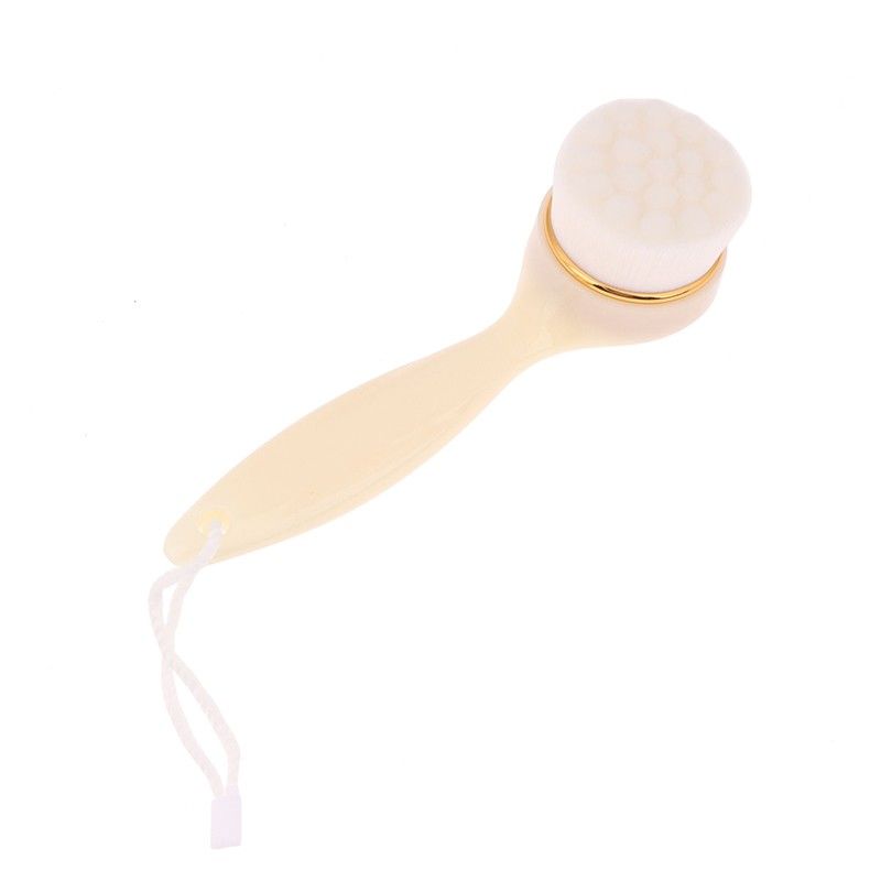 Griff Gesichtswaschbürste Hautpflege-Tool Waschen Make-up Wäscher Gesichtsreinigung _dy_voghion.com