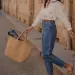 Designer 2025 Bohemian Raffia Stroh Große Kapazität Reise Strand Taschen Für Frauen Schulter Handgemachte Sommer Rattan Geldbörsen_voghion.com
