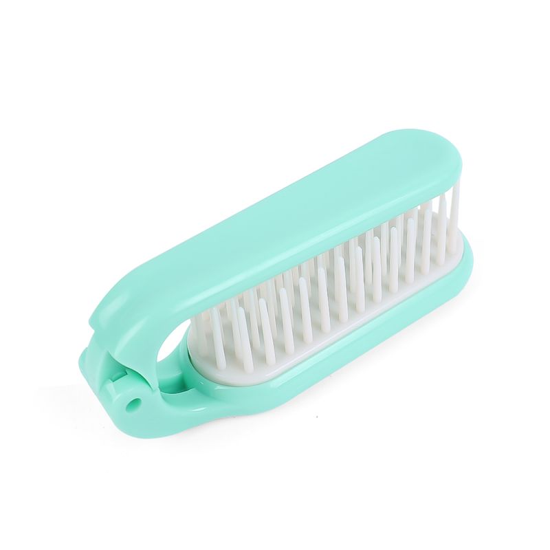 Peine plegable portátil de viaje, herramienta de peluquería para cabeza antiestática, peine plegable profesional, pocilga de masaje de cabello suave_voghion.com