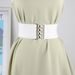 Unisex Elastic elastic Belt Accessories Belt Simple wide waist cover decorative dress accessories waist_voghion.com