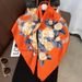 Sciarpa in twill di rosa 90 quadrati, scialle in seta stampato a fiori di camelia, sciarpa autunnale e invernale per donna_voghion.com