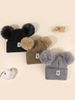 3pieces Baby Winter Hat Warm Toddler Beanies Cute Pompom Kid Hats Knit Infant Beanie Baby Snow Hats For Baby Boy_voghion.com