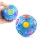 Jouets anti-stress Stem Supply Candy Colored Rubik's Cube Rainbow Ball 12 trous Press Anti-anxiété et jouet de décompression unique_voghion.com