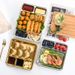 Bento-Teller aus Edelstahl 304 – Sushi-/Sashimi-Tablett mit mehreren Fächern und Abschnitten für Dip-Saucen_voghion.com