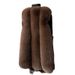 Luxury Faux Fur Vest For Women - Winter Warm V-Neck Sleeveless Jacket With Soft Faux Fox Fur, Fashionable & Stylish Outerwear_voghion.com