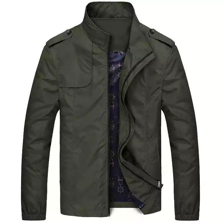 Giacca sottile casual da uomo in versione coreana, vestibilità aderente, modello autunno_voghion.com