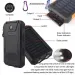 Waterproof Outdoor Camping Solar Power Bank200000 MAh Dual USB Travel Portable Charger Powerbanks For Xiaomi Huawei_voghion.com