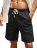 Unschlagbare Qualität 2025 Herren Baumwolle Schnürung Große Tasche Casual Shorts_voghion.com
