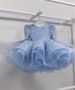 Gorgeous Sequin Birthday Host Princess Flower Girl Fluffy Model Runway Piano Performance Dress_voghion.com