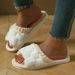 New Autumn Winter Cotton Slippers Warm Women Home Fleece Thickened Comfortable Thick Sole Indoor Outdoor Men Non-Slip_voghion.com