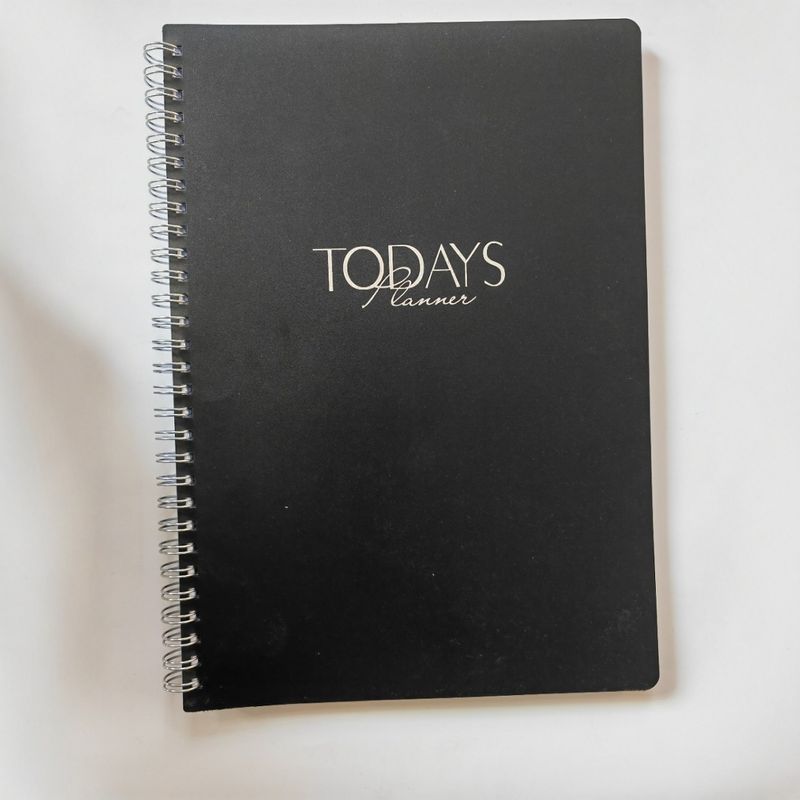 Notebooks English Weekly Planner B5 Self Filling Schedule Weekly Coil Notebook_voghion.com