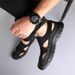 Sandali da uomo estivi, nuovi, traspiranti, casual, con un piede, antiscivolo, traforati, da spiaggia, scarpe da acqua_voghion.com