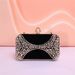 Hot Style Of The Season, Noble And Elegant Metal Hollow Carved Velvet Pearl Handle Evening Party Clutch Bag_voghion.com