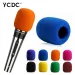 5Pcs Mic Cover Microphone Foam Mic Cover Professional Studio WindScreen Protective Grill Shield Soft Sponge Microphone Cap_voghion.com