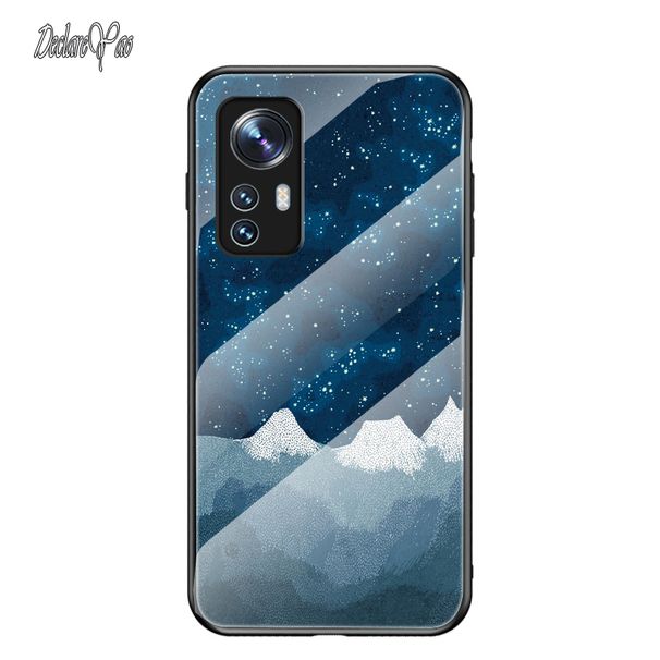 Mi 11 Lite Custodia DECLAREYAO Cover rigida in vetro per Xiaomi Mi 12 12X 11X 10 Ultra 9T 10T 11T 12S Pro Custodia in silicone Ultra Sli_voghion.com