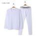 Underwear & Sleepwears Cotton Thermal Underwear Set - Soft & Breathable Long Sleeve Base Layer For Winter - V-Neck & Crew Neck Options_voghion.com