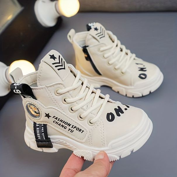 Casual Cool With Zipper Boys, Comfortable Non Slip Boots For Indoor Outdoor Travel, Autumn And Winter_voghion.com