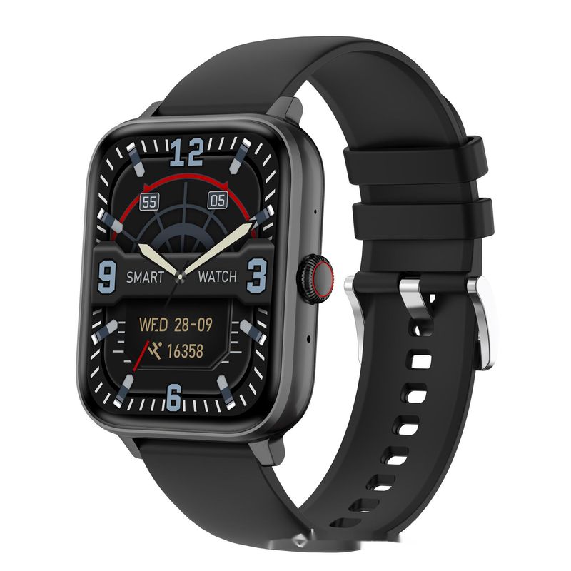 2024 New Heart Rate Detection Plastic Frame High Cost Performance TEMUJ124 Smart Watch_voghion.com