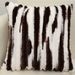 Modern Striped Faux Fur Pillow Covers - Soft & Stylish Cushion Cases For Sofa, Bed, Or Floor (with Or Without PP Cotton Filling)_voghion.com