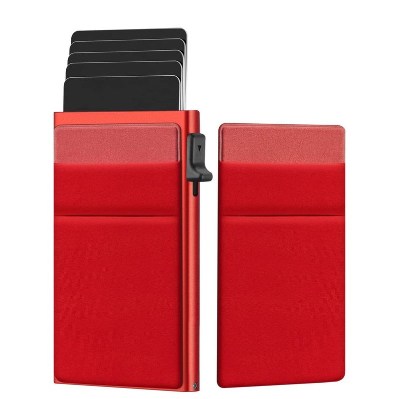 RFID side push anti-theft brush with multiple slots, metal pack, aluminum alloy box, multifunctional cash clip, credit_voghion.com
