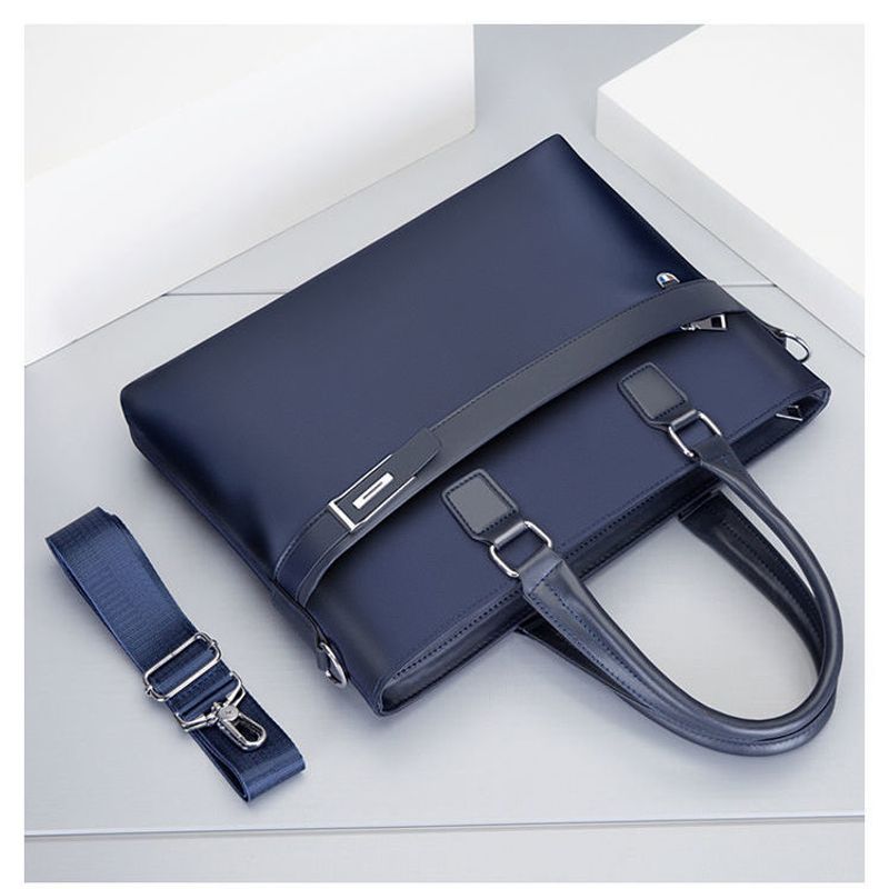 Sac à main en toile imperméable pour homme, sacoche à bandoulière, grande capacité_voghion.com