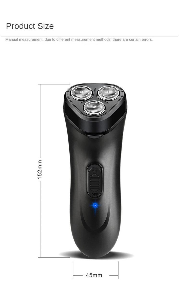 Shaver For Men Portable Electric Beard Knife USB Charging Men's Shavers Face Body Razor_voghion.com