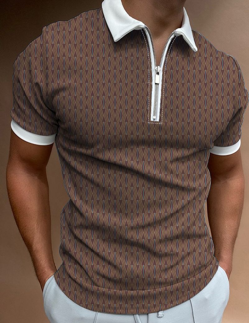 Sommer-Poloshirt für Herren, originelles Vintage-T-Shirt, modische Sportbekleidung, hochwertiges 3D-gedrucktes, lässiges, atmungsaktives Oberteil_voghion.com