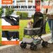 Weight Rotate Handlebar With Capacity 44lbs Brakes Stroller Wheels Stroller Puppy B Dog Stroller Reversible Storage Pet With 4_voghion.com