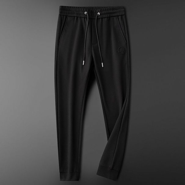 Men's Slim-Fit Jogger Pants – Stretch Cotton Tapered Sweatpants With Drawstring Waist, Lightweight Casual Lounge Pants For Spring/Summer_voghion.com